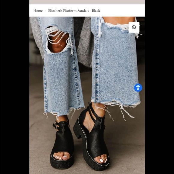 Elizabeth Platform sandal - Picture 1 of 2